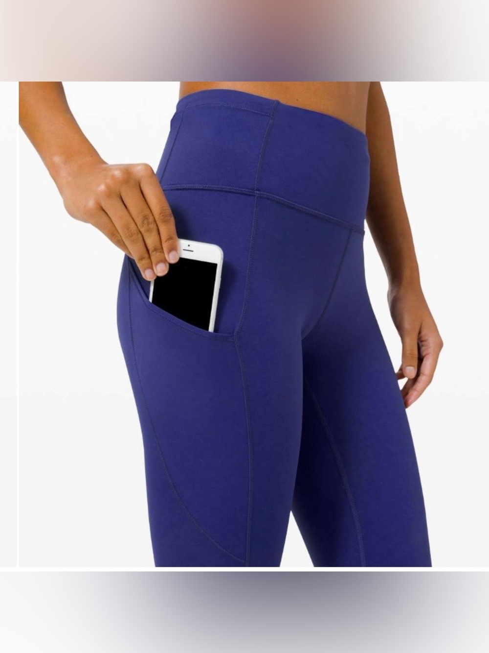 Lululemon Fast and Free Tight 28" *Non-Reflective in Psychic Size 8